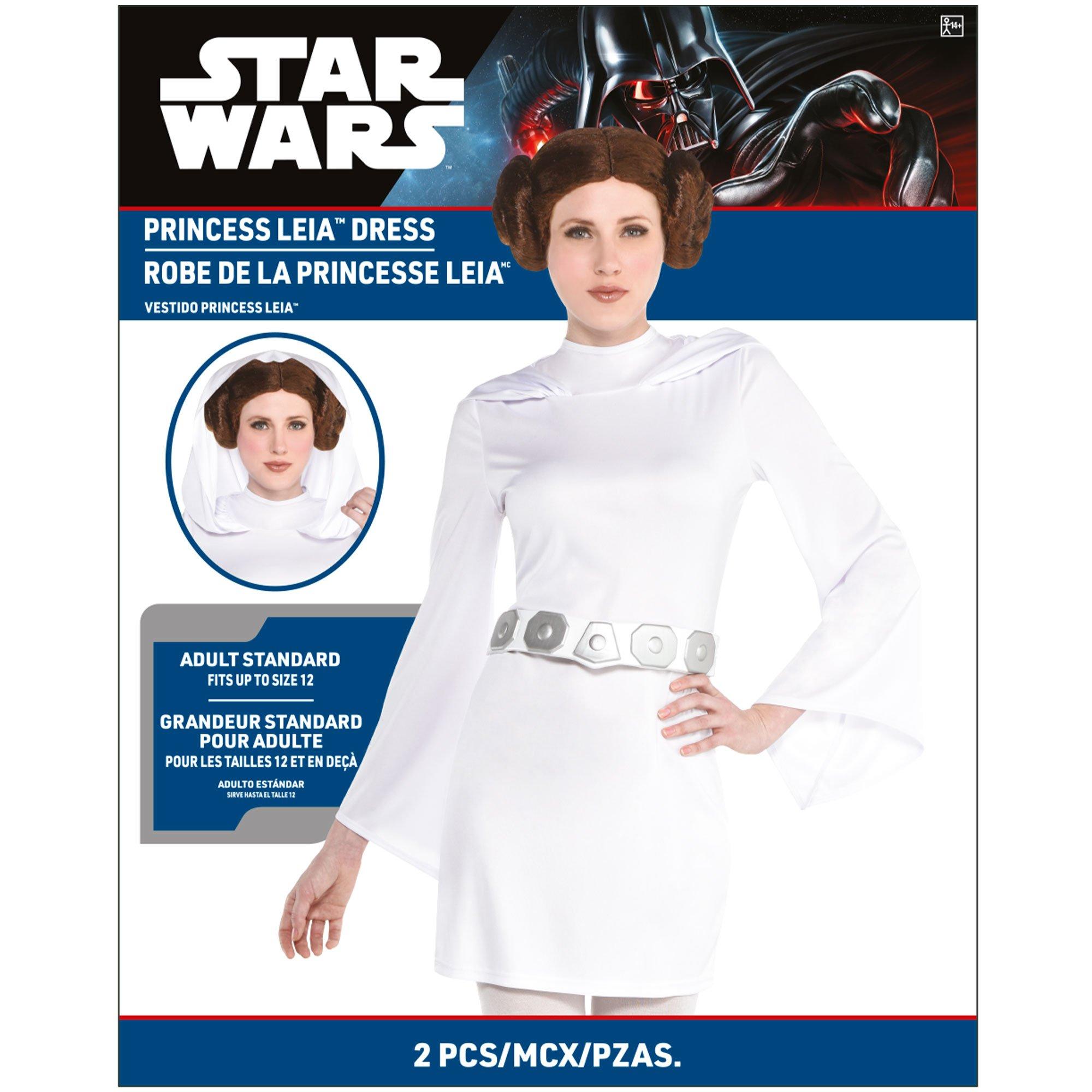 Womens Princess Leia Dress - Star Wars